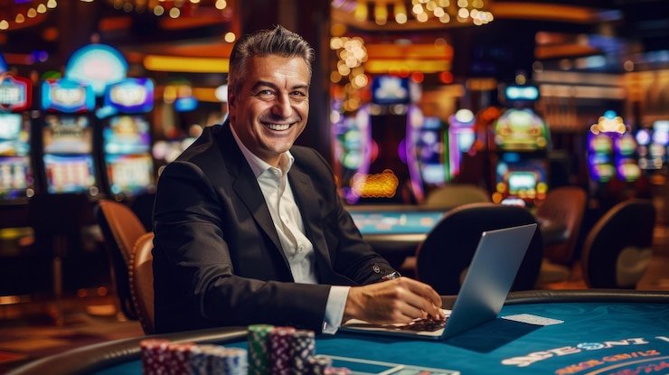 Pengguna dewasa Indonesia memainkan slot online di perangkat ponsel dengan nyaman